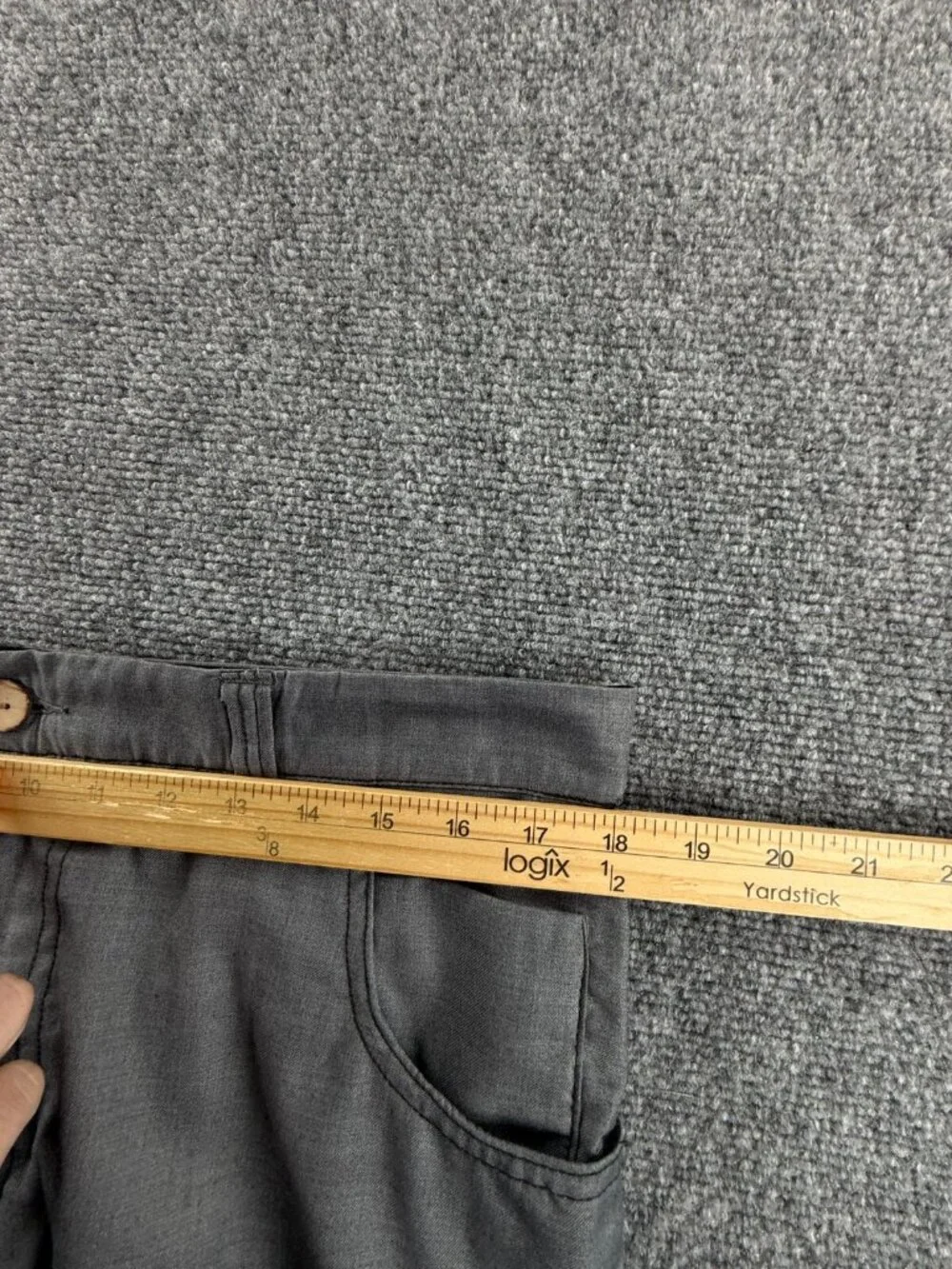 Travis Matthew Golf Pants Polyester Rayon Blend Gray Outdoors Men ACTL 36X29